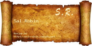 Sal Robin névjegykártya